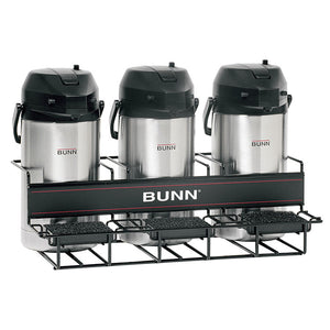 Bunn UNIV-3 APR Three Pot Universal Airpot Rack- 35728.0002