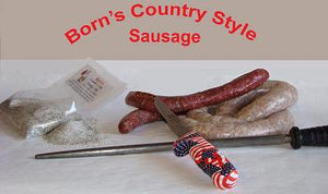 Born's Country Style Sausage Seasoning Mix, 100 lbs.