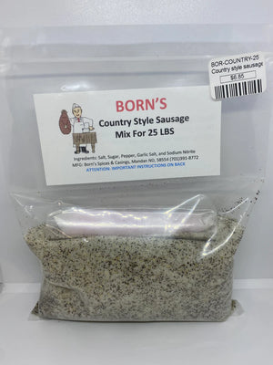 Country sausage seasoning 2025