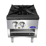 Atosa Single Stock Pot Stove, Low Height- ATSP-18-1L