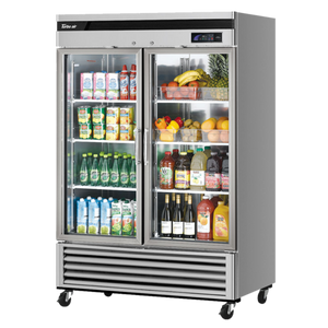 Turbo Air- TSR-49GSD-N Super Deluxe Glass Door Refrigerator