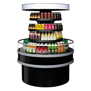 Turbo Air- TIOM-48RRB-N Island Display Self-Serve Refrigerated Merchandiser