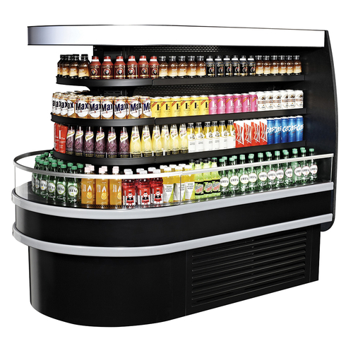 Turbo Air- TIOM-48RSB-N Island Display Self-Serve Refrigerated Merchandiser