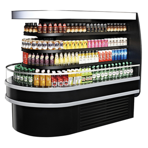 Turbo Air- TIOM-48RSB-N Island Display Self-Serve Refrigerated Merchandiser