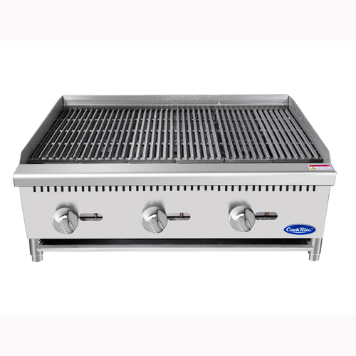 Atosa 36" Char Rock Broiler- ATCB-36