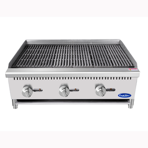Atosa 36" Char Rock Broiler- ATCB-36