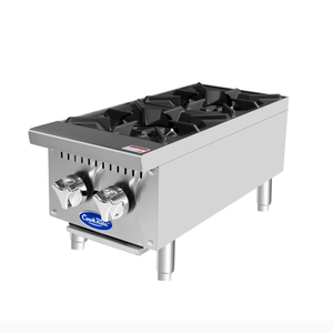 Atosa 12" Two Burner Hot Plate- ACHP-2
