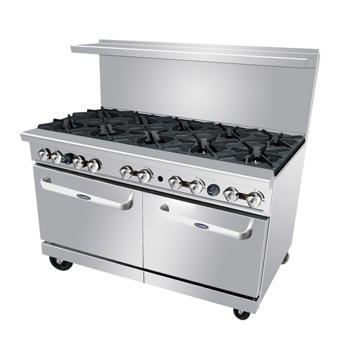 Atosa 60" Gas Range with Ten Open Burners- AGR-10B