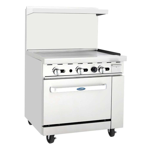 Atosa 36" Gas Range with 36" Griddle- AGR-36G