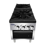 Atosa Double Stock Pot Stove, Standard Height- ATSP-18-2