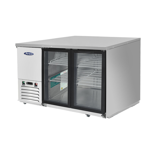 Atosa 59" Back Bar Cooler with Glass Doors- MBB59GGR