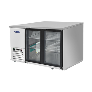 Atosa 59" Back Bar Cooler with Glass Doors- MBB59GGR
