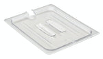 Cambro Half Size Notched Food Pan Cover with Handle, Clear- 20CWCHN135