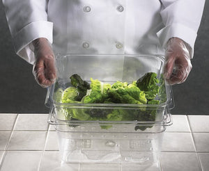 colander 18 x 26 x 5" deep, clear