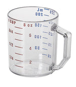 Cambro Camwear Measuring Cup, 1 Cup Dry Measure, Clear-25MCCW135