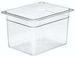 Cambro Camwear Food Pan, Half Size by 8-Inch Deep- Clear- 28CW135