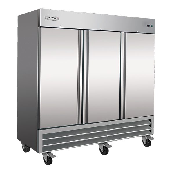 RR3-HC 3 Door Reach-In Refrigerator