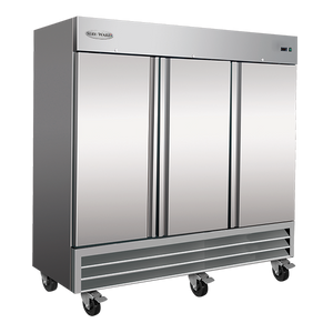 RR3-HC 3 Door Reach-In Refrigerator