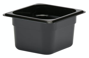 Black, 1/6 Pan 4" Deep