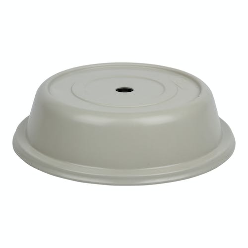 Cambro Versa Antique Parchment Camcover 11 3/8" Round Plate Cover- 116VS197
