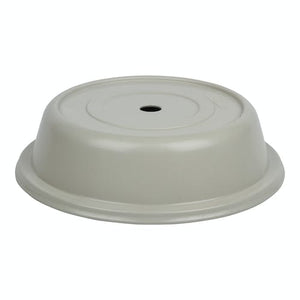 Cambro Versa Antique Parchment Camcover 11 3/8" Round Plate Cover- 116VS197