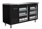BB3-24G-HC Back Bar Bottle Cooler with Glass | 13.5 cu. ft.