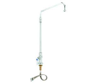 Vulcan: SINGLE Pantry Deck Mounted Faucet, 12" swivel spout. Model # SGLTS 12NZL