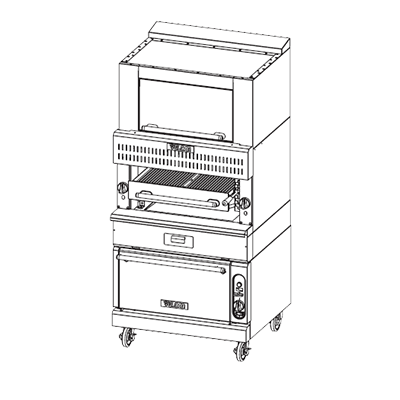 Vulcan V Series Heavy Duty Broiler 36" - VBB1F