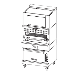 Vulcan V Series Heavy Duty Broiler 36" - VBB1F