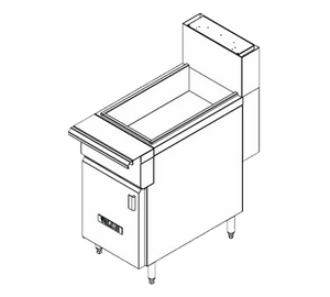 Vulcan V Series Dump Station 18" - VFDUMP