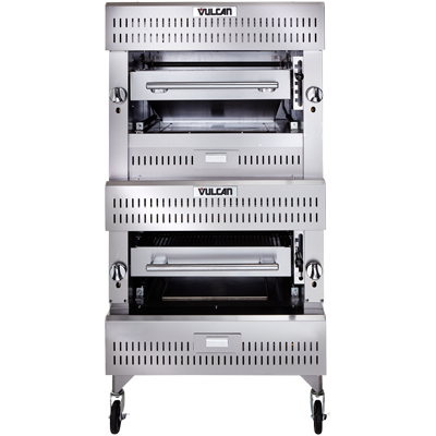 Vulcan V Series Deck-Broiler Heavy Duty range match - VIR2