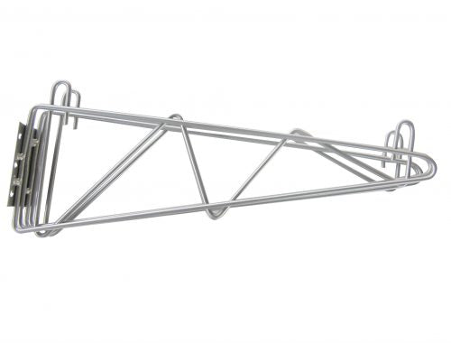 SLDWMB18-CWP  Double Silver Epoxy Wall Bracket | 18"